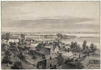 O++ 032
          <br/>
          Het Huis Moerkerken en omgeving
          <br/>
          <em>Roghman, Roelant (1627-1692)</em>